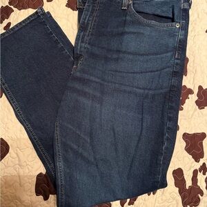 Signature by Levi Strauss Dark Blue Straight Jeans